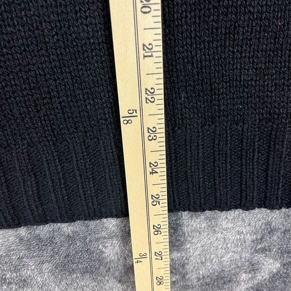 Ralph Lauren Purple Label Hand Knit Cashmere Fair Isle Black Purple NWOT M *Read - Picture 6 of 9